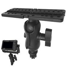 Fish Finder Holder Rack Plate GPS Plate Mount Stand Install for Boat Canoe Kayak