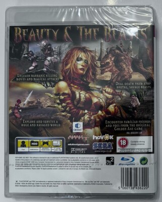 Golden Axe: Beast Rider (Sony PlayStation 3, 2008) for sale online