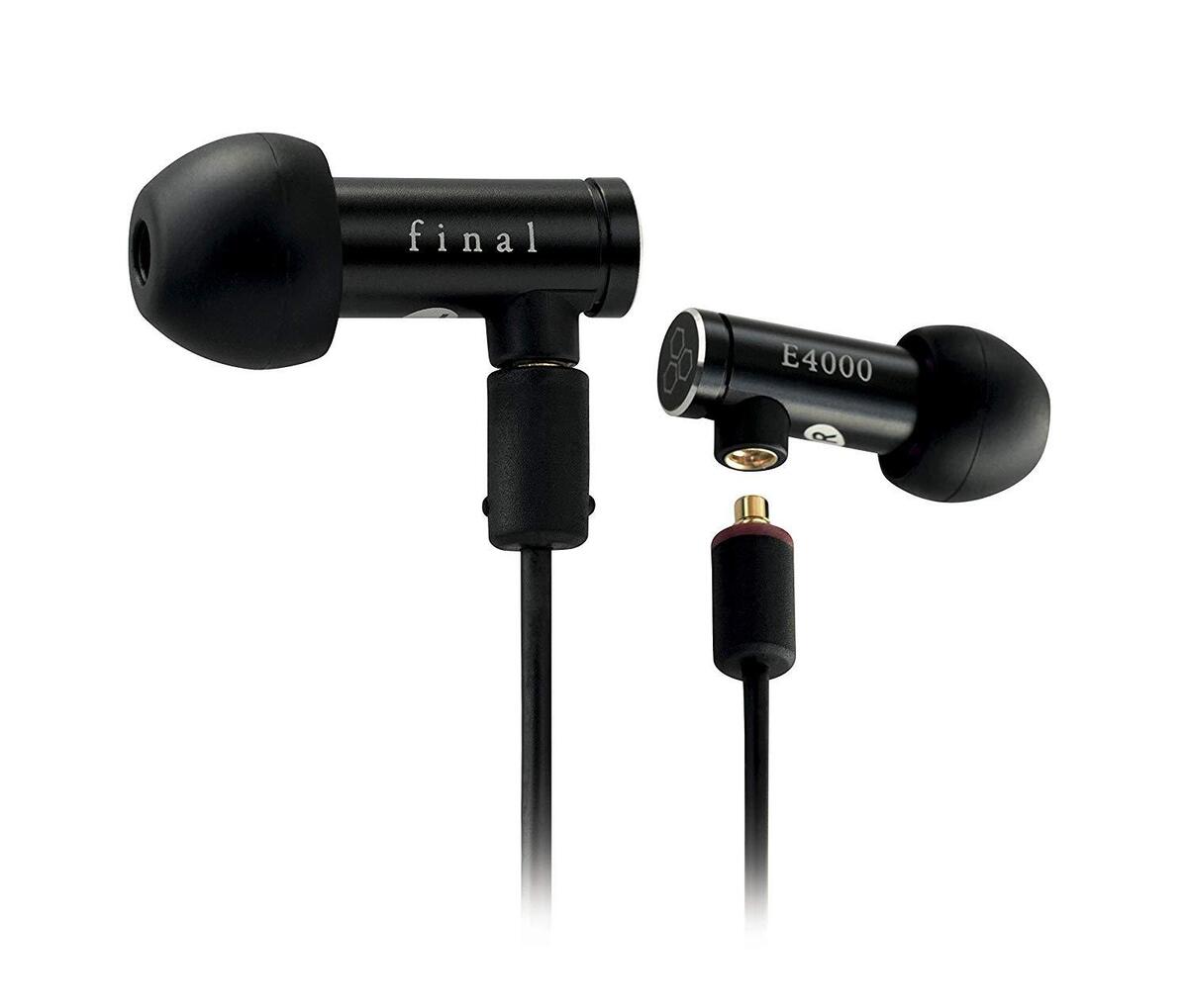 Final Audio E4000 In-Ear Headphones Earbuds IEM Earphones Final Audio E4000 In-Ear Headphones Earbuds IEM Earphones