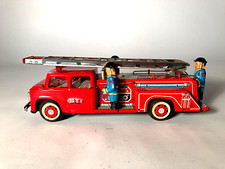 Camion de pompier en tôle à friction