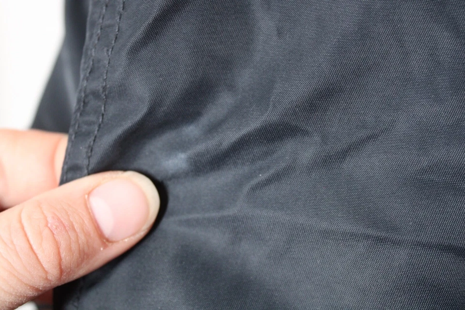 J Crew SP Blue Military Parka Faux Fur Sherpa Hood 09012 - Image 4 of 4