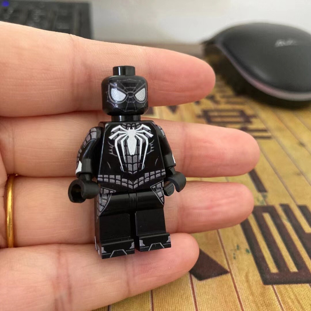 custom 3th party minifig mini brick spiderman | eBay