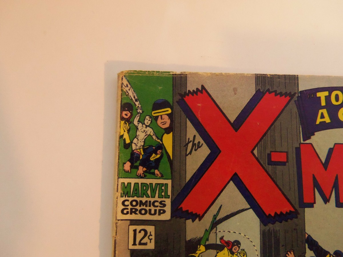 Marvel X-men #23 Silver Age Comic Book 1966 Scarecrow Plantman GD
