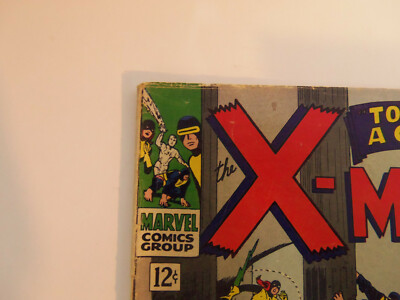 Marvel X-men #23 Silver Age Comic Book 1966 Scarecrow Plantman GD
