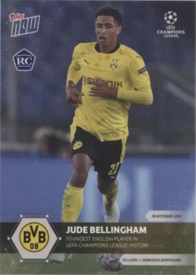 2020-21 Topps Now UEFA Champions League Jude Bellingham #002