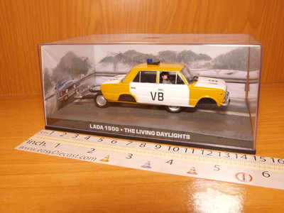 LADA 1500 1:43 THE LIVING DAYLIGHTS JAMES BOND 007 CAR | eBay