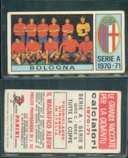 R@R@ ORIGINAL FIGURINE PANINI COLLECTION 1970/71 * TEAM BOLOGNA *NEW