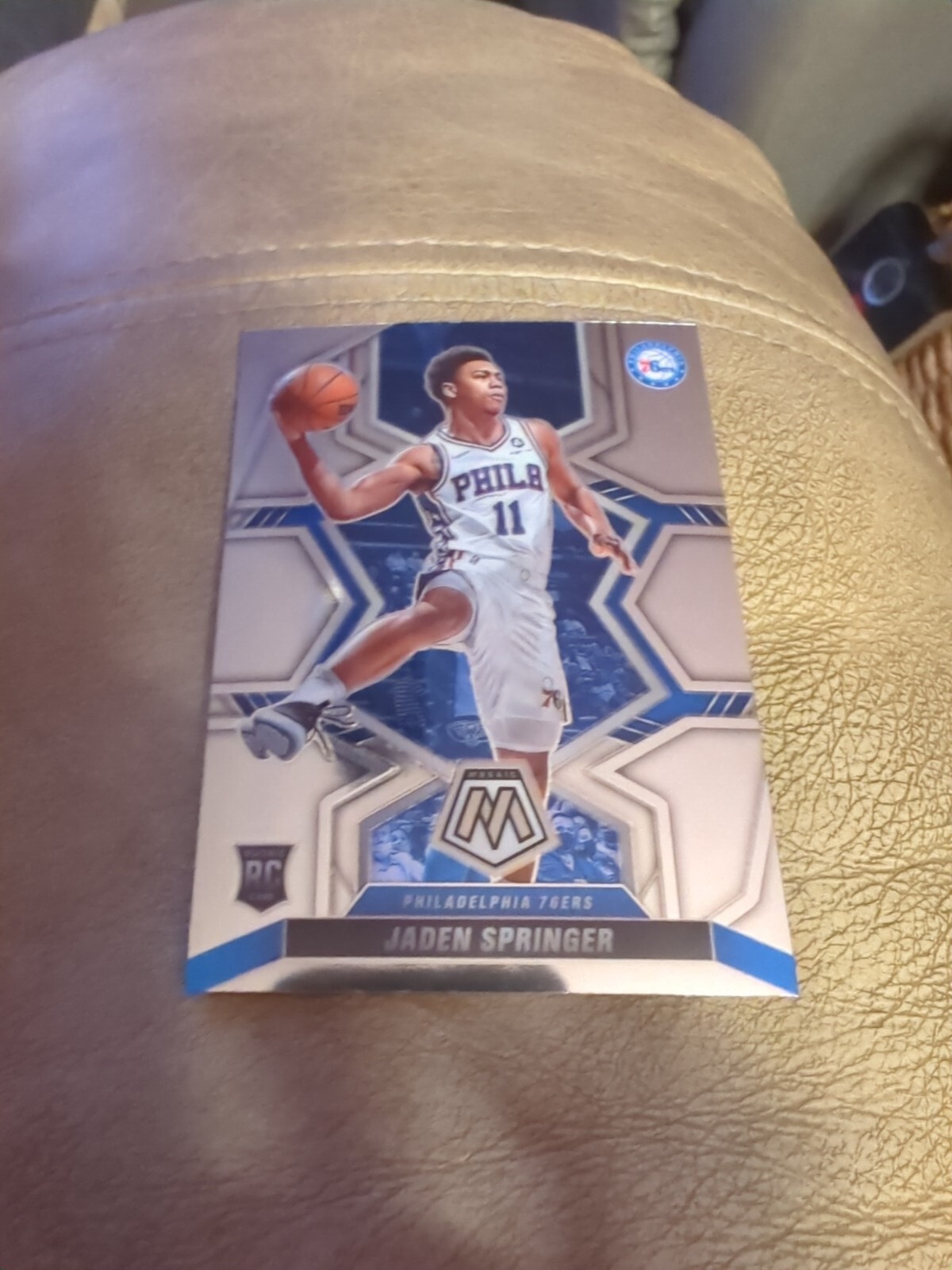 2021 Panini Mosaic #226 Jaden Springer Excellent