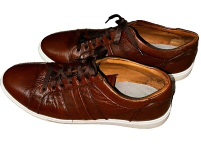 Allen Edmonds Sz 10.5 D Wide Dress Sneakers Tennis Shoes Dark Brown Allen Edmonds Sz 10.5 D Dress Sneakers Tennis Shoes Dark  main image 3