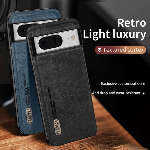 For Google Pixel 8/8 Pro 8a 7/7 Pro Magnetic Leather Shockproof Phone Case Cover - Picture 4 of 17