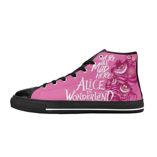 Alice in Wonderland Cheshire Cat High Top Sneaker