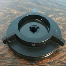 Burlington Recording Professional Black 1/4" Plastic NAB Hub Adapters (SINGLE)