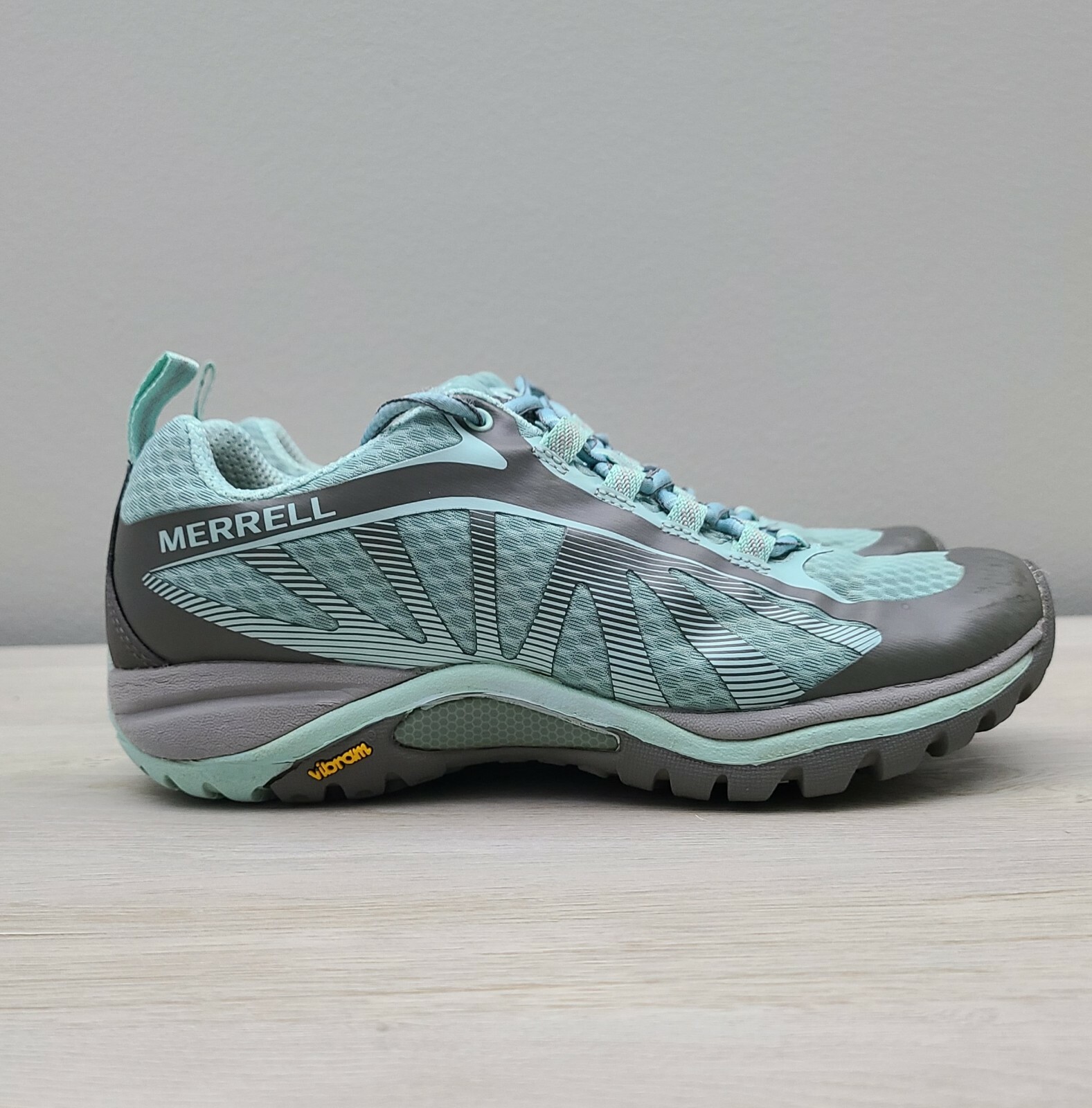 Scarpe da trail running Merrell Siren Edge da donna taglia 5 5 US J98286 verde acqua
