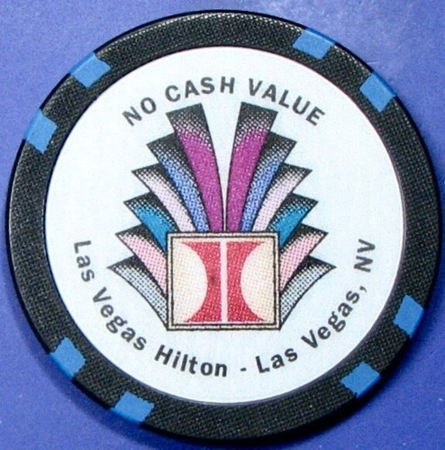 $100 NCV Casino Chip. Hilton, Las Vegas, NV. Z42.