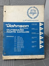 VINTAGE 1922 1972 JOHNSON OUTBOARD MOTOR PARTS CATALOG BOAT FISHING RETRO