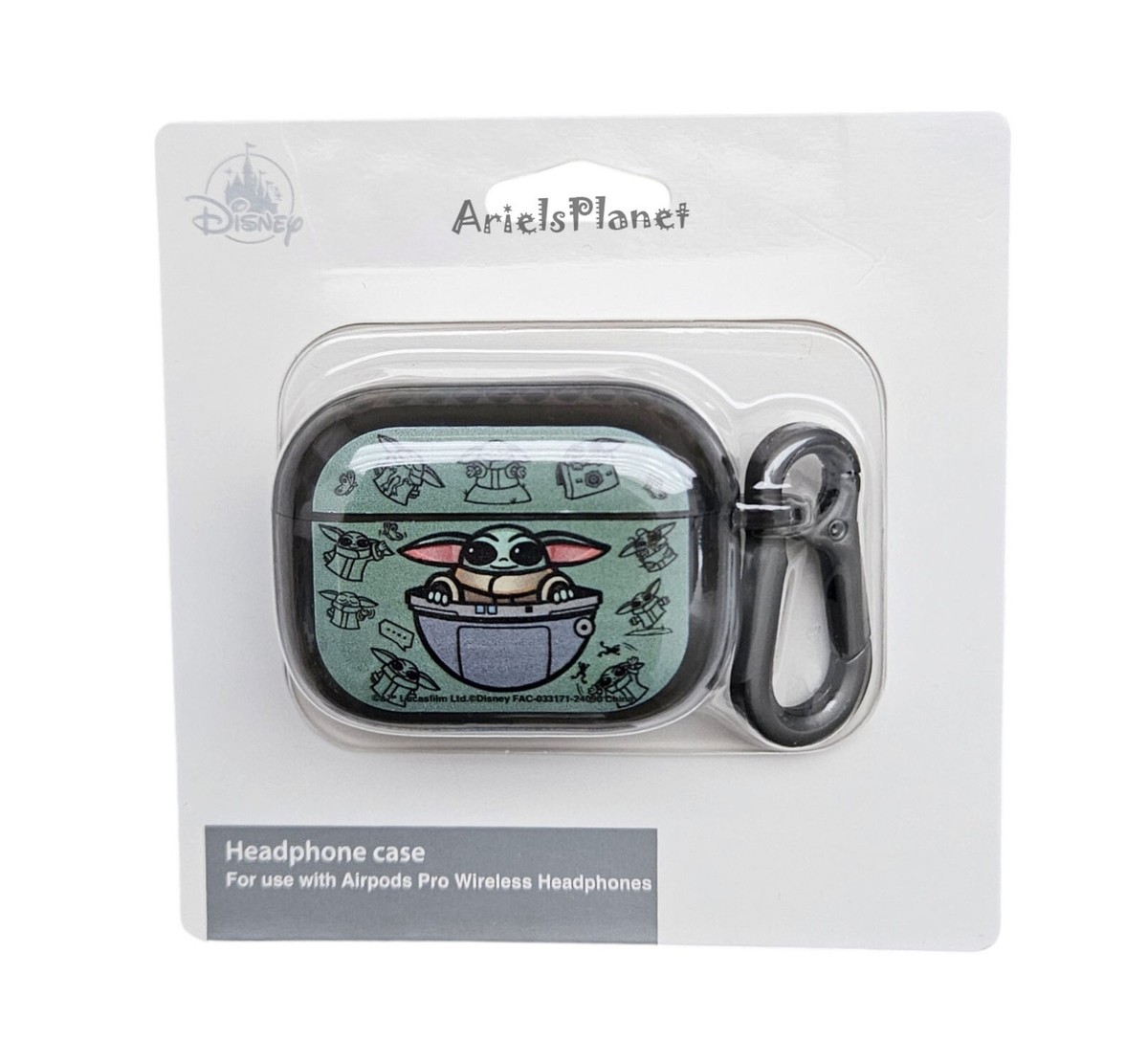 Disney Parks Star Wars The Mandalorian Grogu Allover Airpods