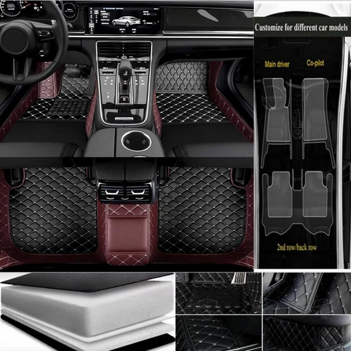 For GMC All Models Waterproof Car Floor Mats Handmade Carpets Auto Personalized - Bild 8 von 37