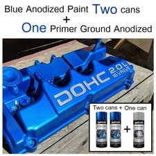 3pk Blue Chrome Anodized Spray Paint Valve Cover Wheelsprimer -free Import Fees