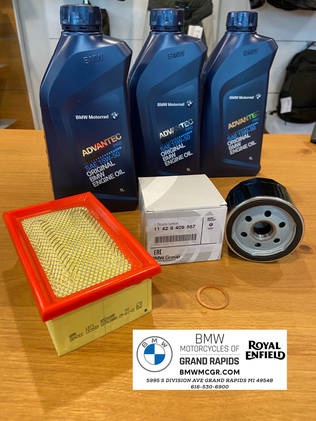 BMW OIL CHANGE KIT WITH AIR FILTER F650/F700/F800GS Twin 2007-2018 | eBay