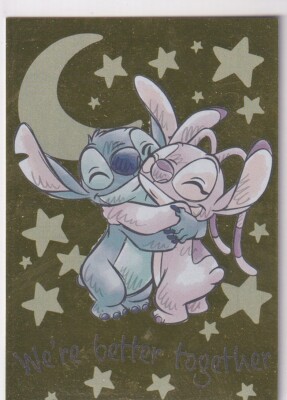 Panini 2025 Stitch Sparkling Fun Trading Card Karte Nr.  97 Gold