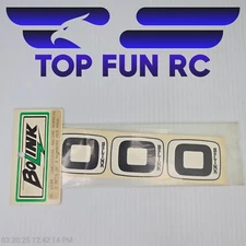 BoLink BL 2600 INDIVIDUAL RACING NUMBERS 3 SETS OF 3 NUMBERS