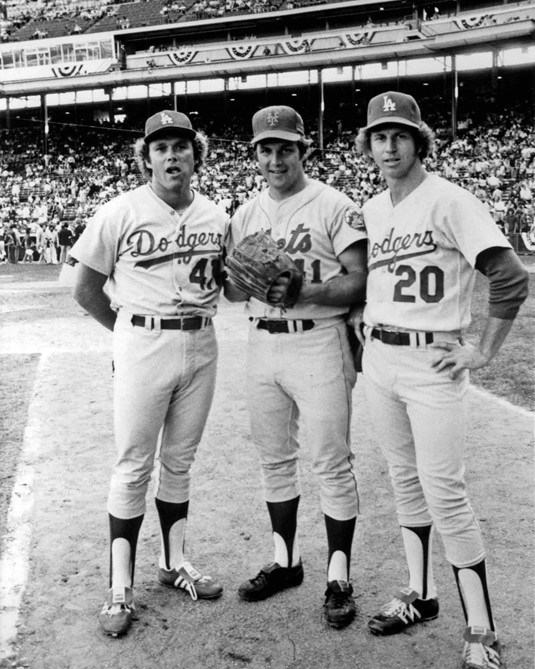 ANDY MESSERSMITH, TOM SEAVER & DON SUTTON Glossy 8x10 Photo All-Star Game Print