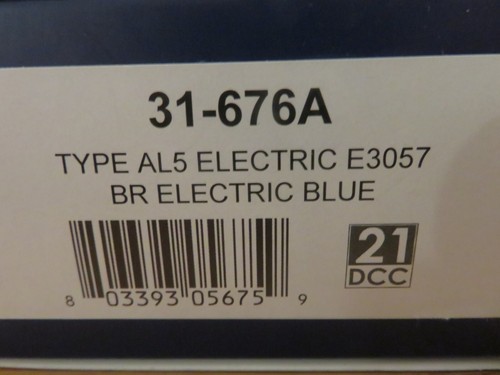 bachmann 31-676a type al5 electric e3057 br electrio blue.dcc ready - Picture 6 of 6