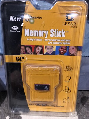 Lexar Media 64MB Memory Stick (MS064-267) For Digital Devices