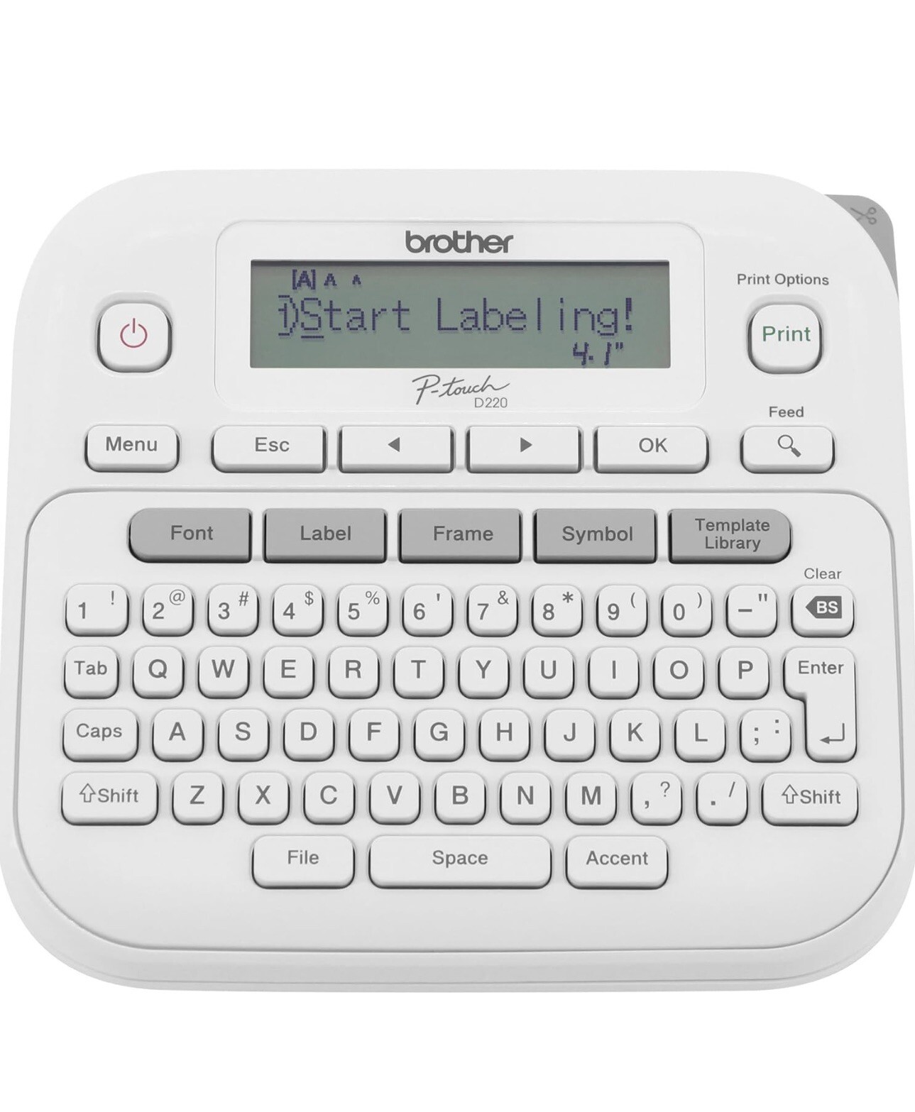 Brother P-Touch Label Maker PTD220 Thermal Inkless Printer For Home & Office