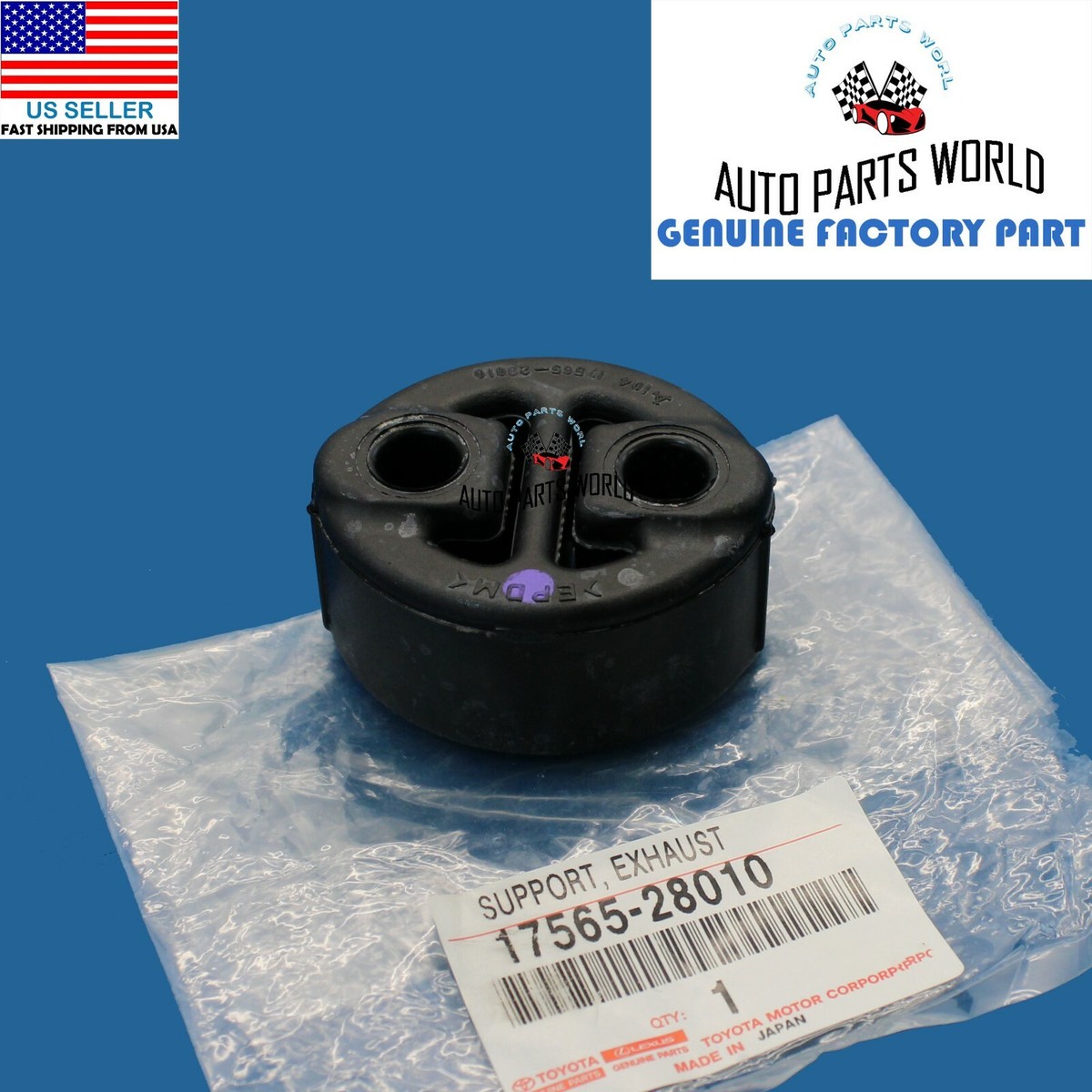 Buy 1756528010 Genuine Toyota Support Exhaust Pipe No.1