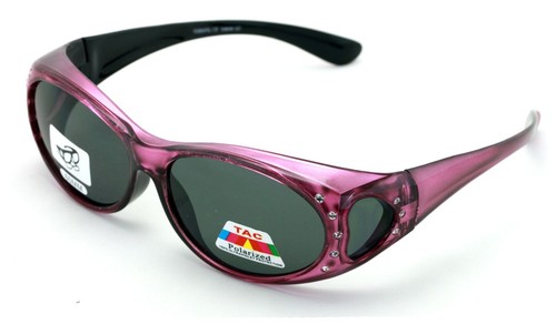 Gafas de sol polarizadas para mujer con estrás corazón rectangular 60 mm - Imagen 4 de 51