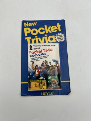 Vintage Professor Hoyle Pocket Teen s Game Card Deck 1985 Series 8 - New