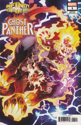 Infinity Warps Ghost Panther (2018) #   1 Cover B (9.0-VFNM) Adam Kubert cove...