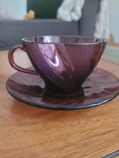 Duralex Purple Glass Teacup