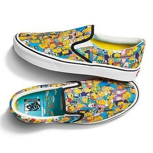 vans simpsons slip on