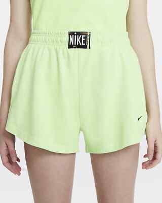 Sz XXL Nike Women's NSW Shorts Ghost Green Black CZ9856-358 New Casual Athletic