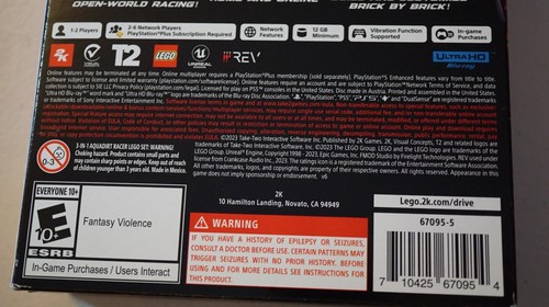 LEGO 2K Drive - Sony PlayStation 5 PS5 - Enthält Aquadirt Racer - Neu Versiegelt - Bild 4 von 5