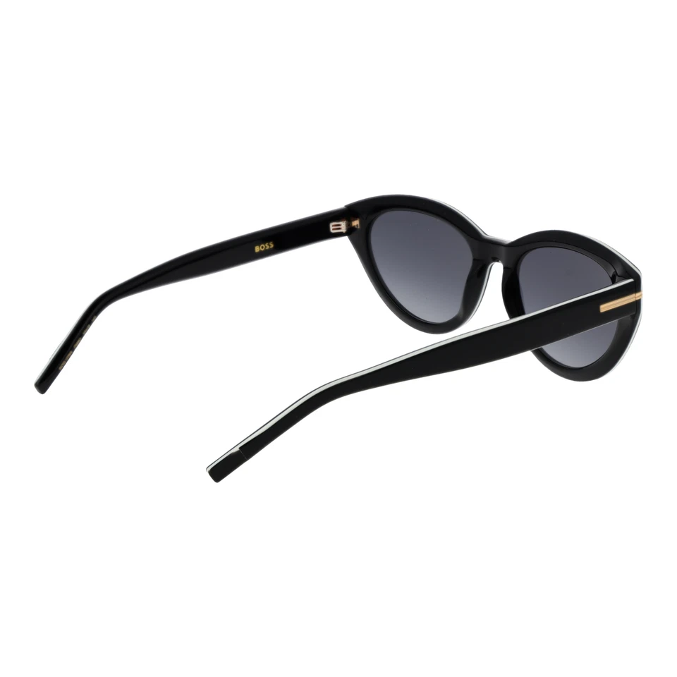 Gafas de sol Hugo Boss para mujer negras ojo de gato gris degradado BOSS 1779/S P569O 55 mm Foto 3 de 3