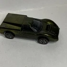 Hot Wheels 1967 Redline Olive Ford J-Car Used 1/64 VERY NICE