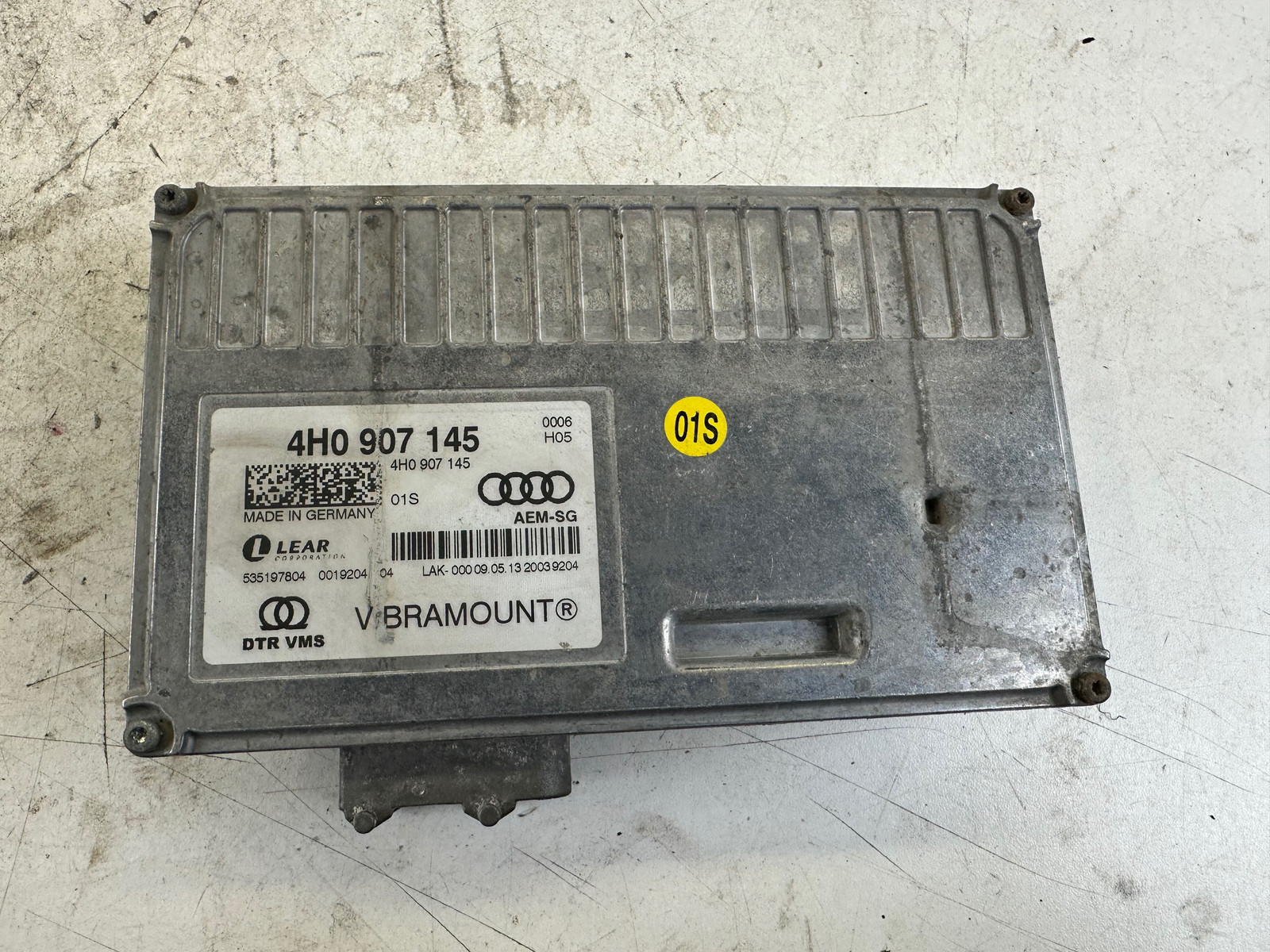 Audi S6 Hydraulic Engine Control Module C7 12-18 OEM 4H0 907 145