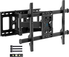 Full Motion TV Wall Mount for 37-75 Inch Tvs up to 132 Lbs, TV Mount with Swivel