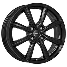 Jantes Dezent TN black 7.0Jx18 ET35 4x108 pour Peugeot 2008 208 18 Pouces