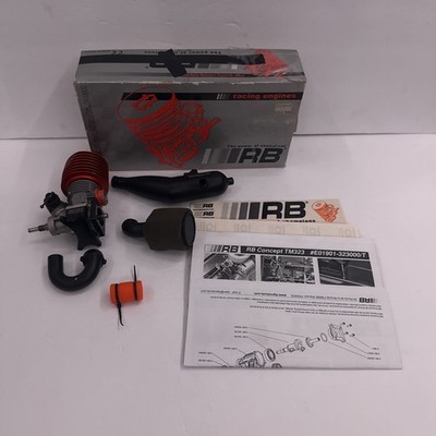 Vintage RB Concept TM323 Racing Engine With Original Box- Good