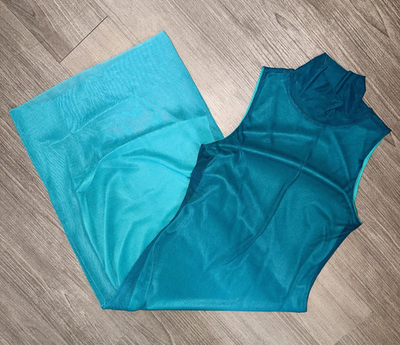 #ad #ad BAR III L Ombré Midi Mesh Dress $40.00