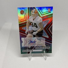 Panini 2025 Rookies & Stars Rookie Autograph #156 Mason Graham Browns Card. rookie card picture