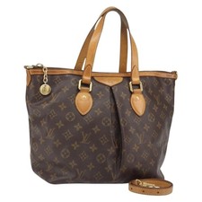 Borsa tote Louis Vuitton Monogram Palermo PM M40145 LV originale bs33060