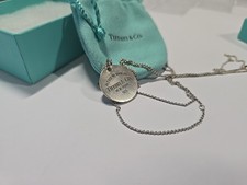 Tiffany & Co Anhänger Please Return To Tiffany 925er Silber Mit Pandora Kette 