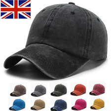Baseball Cap Mens Womens Adjustable Plain Adults Summer Classic Sports Sun Hat