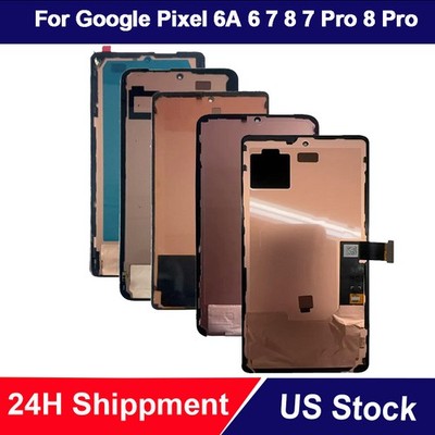 OLED For Google Pixel 6A 6 7 8 7 Pro 8 Pro LCD Display Touch Screen Digitizer