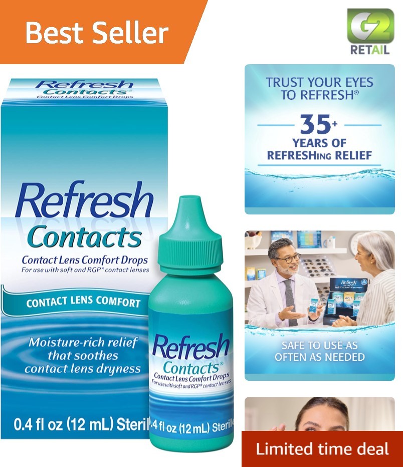 For Contacts - 0.4 Oz Instant Hydration Relief